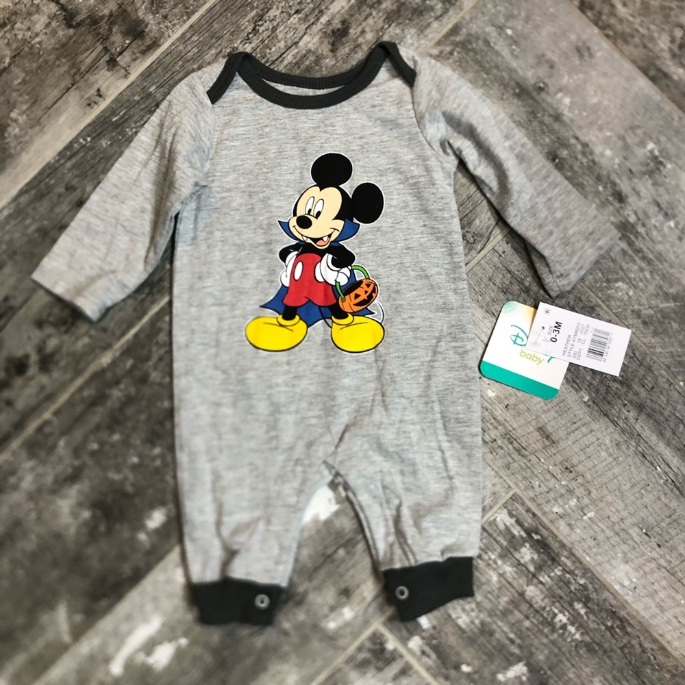 NWT Mickey Mouse Halloween romper, 0 - 3 months